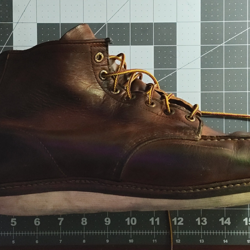 Red Wing Heritage 8880 Classic Moc Toe Boot Men's Size 12 D Brown gorgeous soles